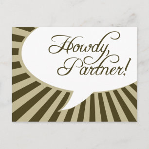 Postal ¡Amigo! : burbuja del discurso cómico