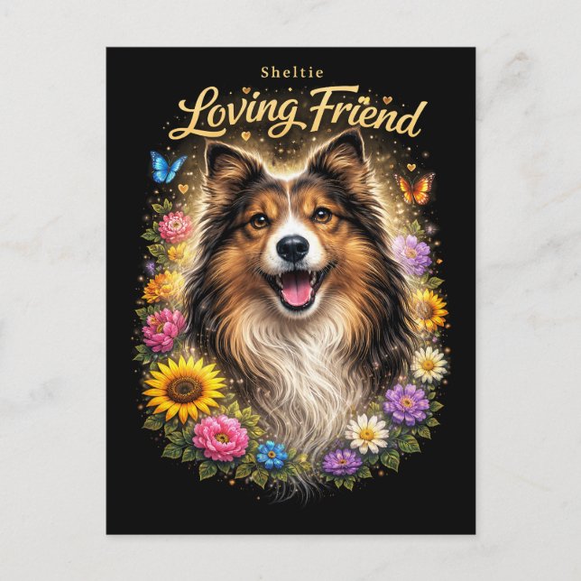 Postal Amigo Cariñoso (Anverso)
