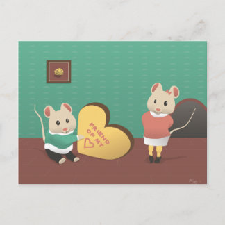 Postal Amigo de mi corazón