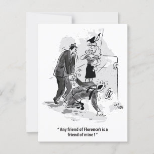 Postal Amigo mío, Triángulo de Amor, Viñeta Graciosa