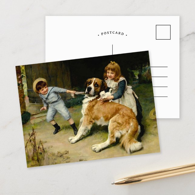 Postal Amigo o enemigo | Arthur John Elsley (Subido por el creador)