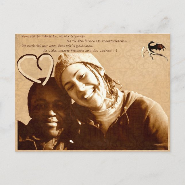 Postal Amigos (Anverso)