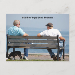 Postal Amigos2, Buddies disfrutan del Lago Superior