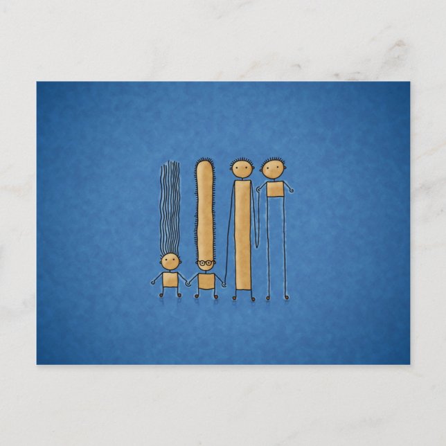 Postal Amigos (Color 2) (Anverso)