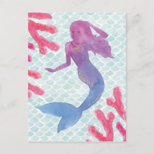 Postal Amigos de la sirena