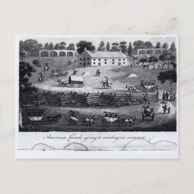 Postal Amigos estadounidenses se reunirán en verano (Anverso)