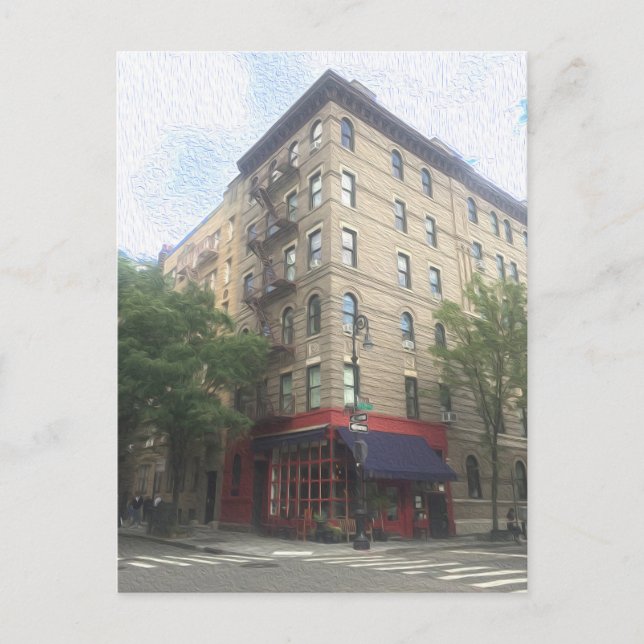 Postal AMIGOS NYC Apartamento (Anverso)