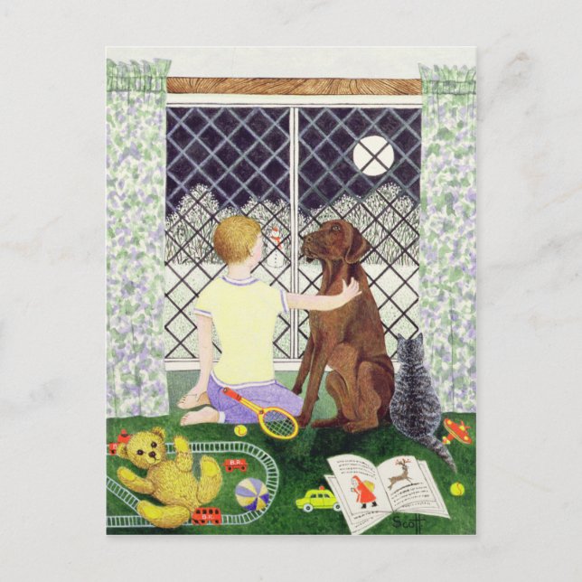 Postal Amigos para siempre (Anverso)