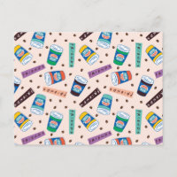 AMIGOS™ | Patrón de café vibrante de Perk central