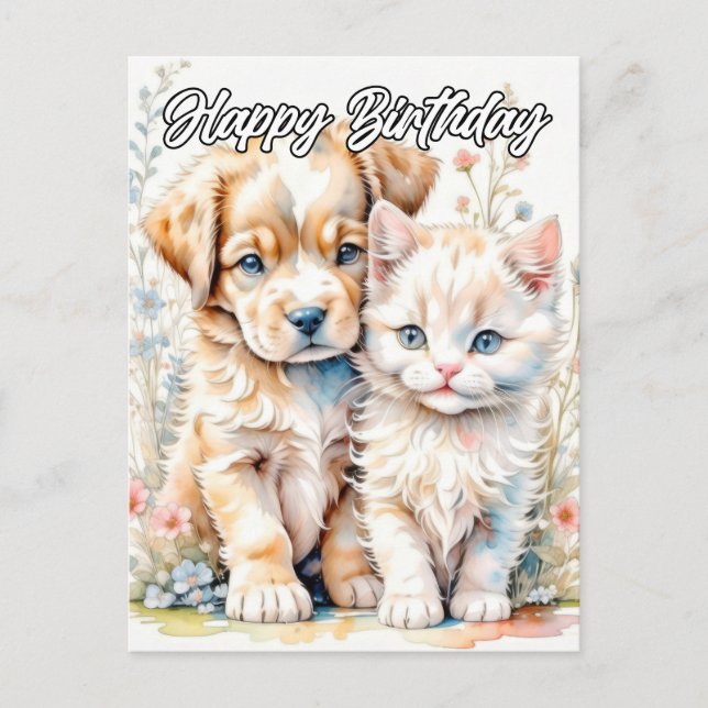 Postal Amigos queridos para siempre (Anverso)