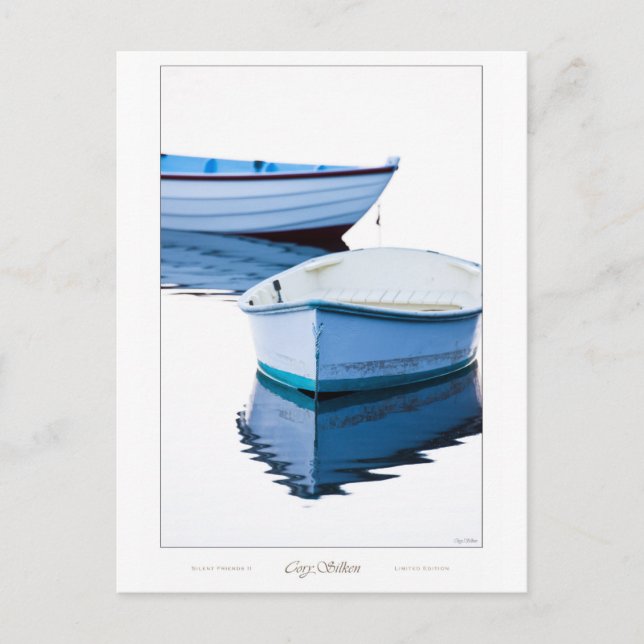 Postal Amigos silenciosos (Anverso)