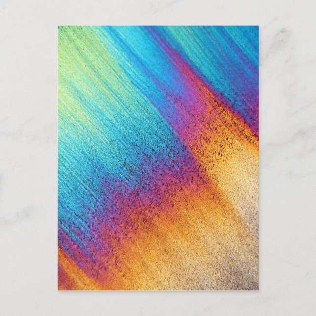 Postal Amino Ácido bajo el microscopio (Anverso)