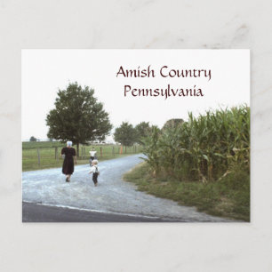 Postal Amish Country Pennsylvania PA