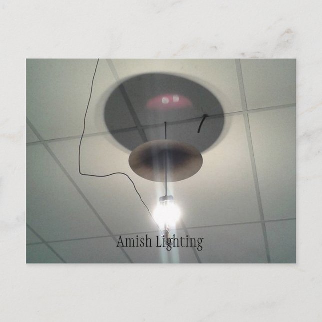 Postal Amish Lighting (Anverso)