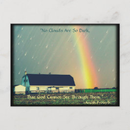 Postal Amish Postcard Proverb Animation. Religioso