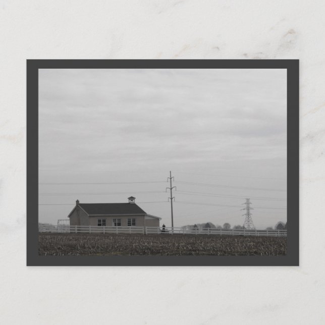 Postal Amish Schoolhouse (Anverso)