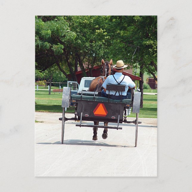 Postal Amish Travel (Anverso)