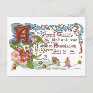 Postal Amistad Alegre