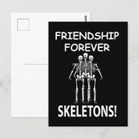 Amistad de Esqueleto por Siempre Halloween Esquele
