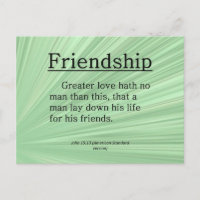 Amistad John 15:13