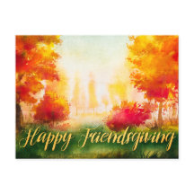 Amistosos amigos saludan el otoño