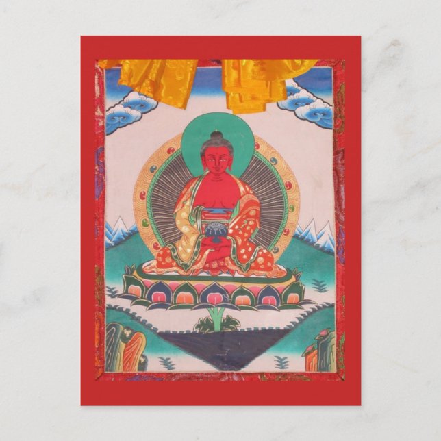 Postal Amitabha Buddha (Anverso)