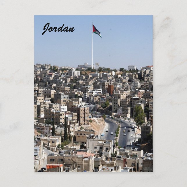 Postal amman city jordan (Anverso)