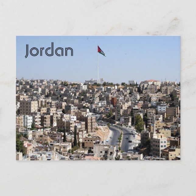 Postal amman city jordan (Anverso)
