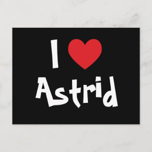 Postal Amo a Astrid