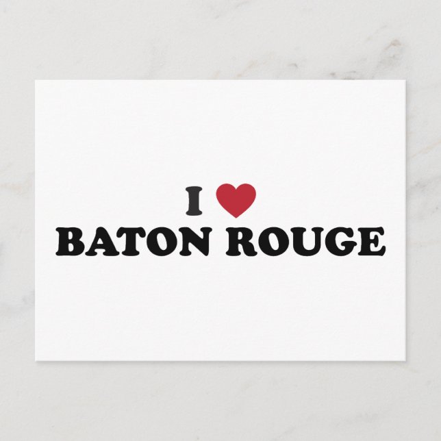 Postal Amo a Baton Rouge Louisiana (Anverso)