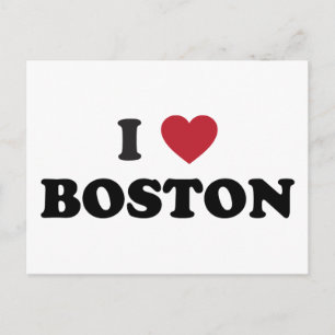 Postal Amo a Boston Massachusetts