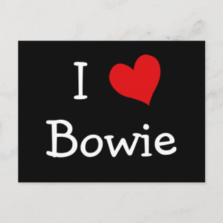 Postal Amo a Bowie