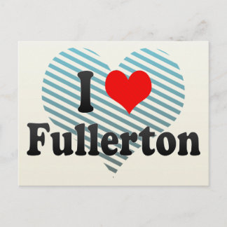 Postal Amo a Fullerton, Estados Unidos