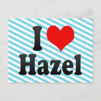 Postal Amo a Hazel