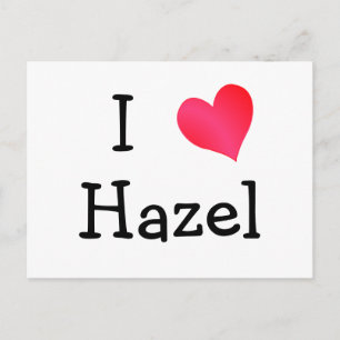 Postal Amo a Hazel