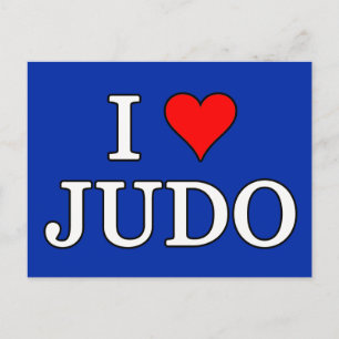 Postal Amo a Judo