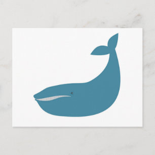 Postal Amo a las ballenas