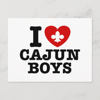 Postal Amo a los Cajun Boys