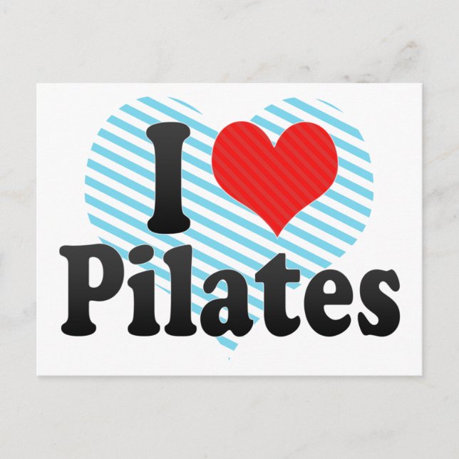 Postal Amo a los Pilates (Anverso)