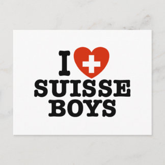 Postal Amo a los Suisse Boys