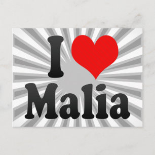 Postal Amo a Malia