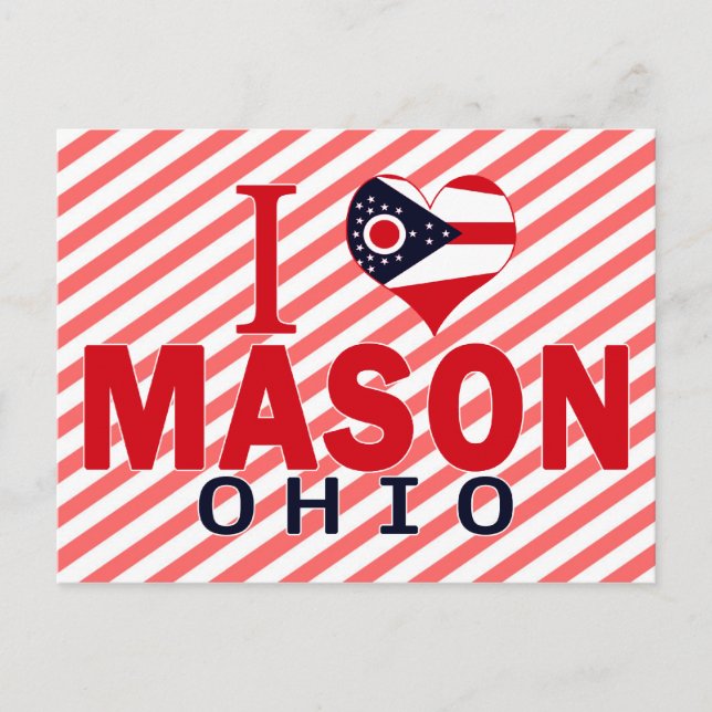 Postal Amo a Mason, Ohio (Anverso)