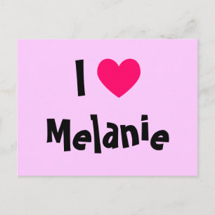 Postal Amo a Melanie