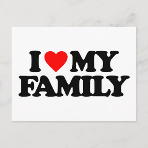 POSTAL AMO A MI FAMILIA
