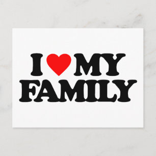 POSTAL AMO A MI FAMILIA