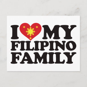 Postal Amo A Mi Familia Filipina