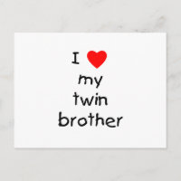 Amo a mi hermano gemelo