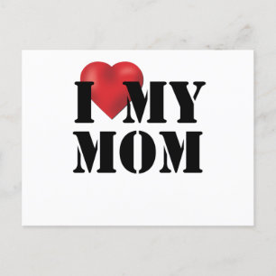 Postal Amo A Mi Mamá