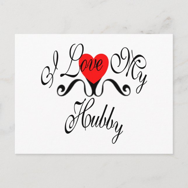 Postal Amo a mi marido (Anverso)