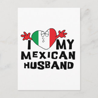 Postal Amo a mi marido mexicano